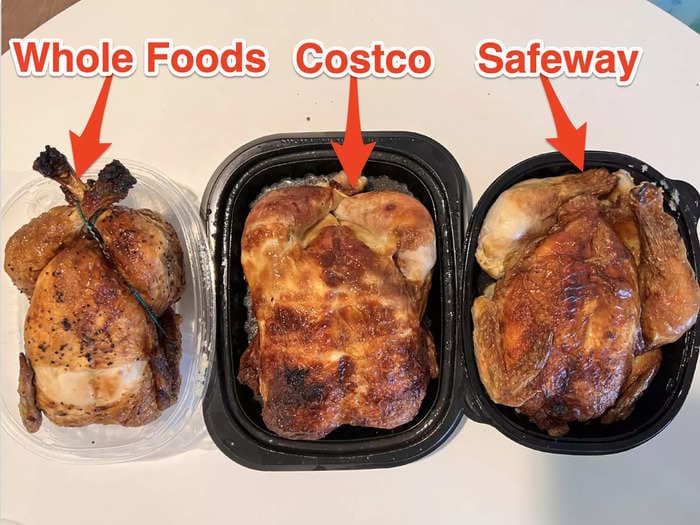 I tried 3 store-bought rotisserie chickens and Costco's famous bird couldn't compare to the best one