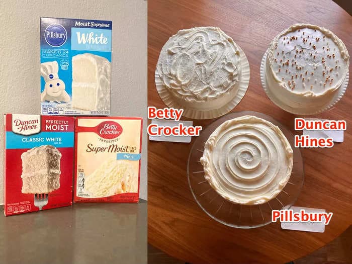 I'm a professional baker. I tried 3 boxed white-cake mixes to see which is the best.