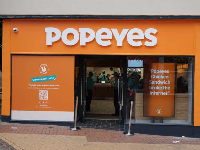 Popeyes opens its first restaurant in Britain this weekend – with hundreds more to follow