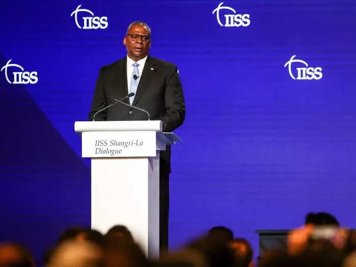 US Defense Secretary Lloyd Austin says the Russian invasion of Ukraine is a 'preview of a possible world of chaos and turmoil'