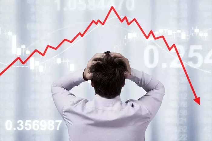 Sensex crashes 1,400 points on Black Monday -  Bajaj twins, Tata Motors, ICICI Bank lead the fall