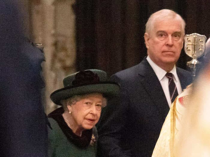 Prince Andrew's family banned him from making a public appearance at a royal event at the last minute, report says