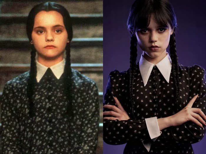 Christina Ricci weighs in on Jenna Ortega taking over her iconic Wednesday Addams role in Netflix's new Addams family series: 'Jenna is incredible'