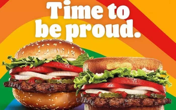 Burger King ad prompts apology after 'Pride Whopper' campaign featuring burgers with 'top' and 'bottom' buns sparks backlash