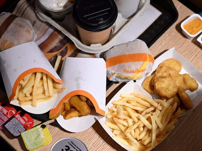 Omelet wraps, crispy king prawns, pork cutlets, and more: Here's what's on the menu at rebranded McDonald's restaurants in Russia