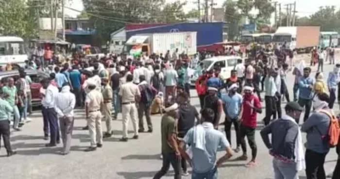 Section 144 CrPC  imposed in Gurugram to tackle the ongoing protest against Agnipath scheme