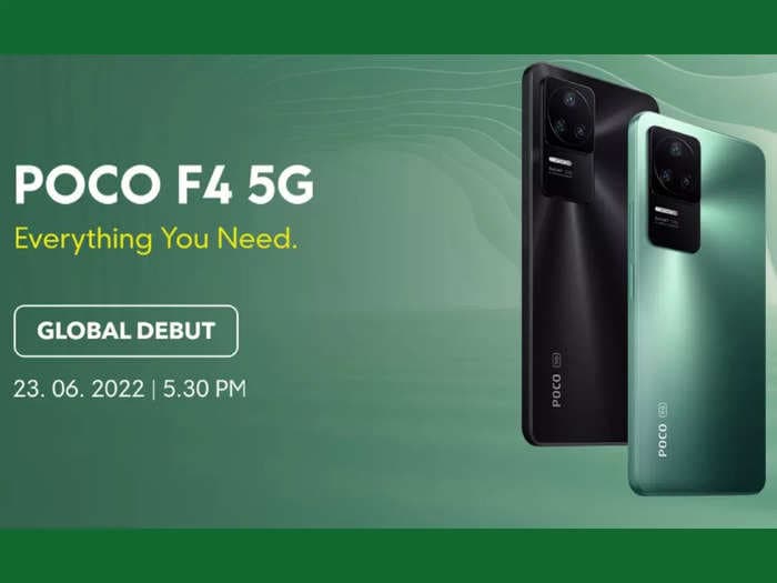 Poco F4 5G to launch in India on June 23 - here’s everything we know so far