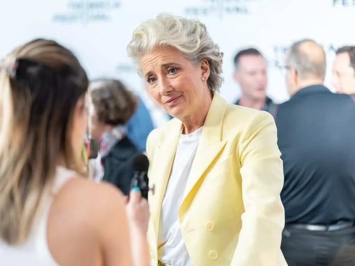 Emma Thompson says she started hating her body at 14 when discussing her experience filming a nude scene in her latest movie