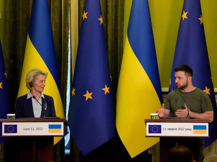 Ukraine accepted as European Union candidate in historic move prompted by Russia's invasion
