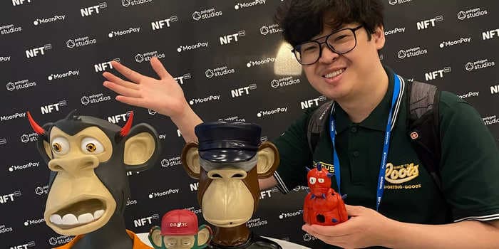 This 18-year-old just raked in $700,000 of revenue selling Bored Ape toys — and NFT holders say the physical replicas reinforce their attachment to digital identities.