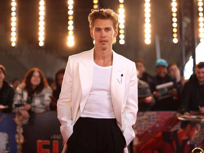 Austin Butler kept the leather jumpsuit he wore after shooting the first musical number for 'Elvis'