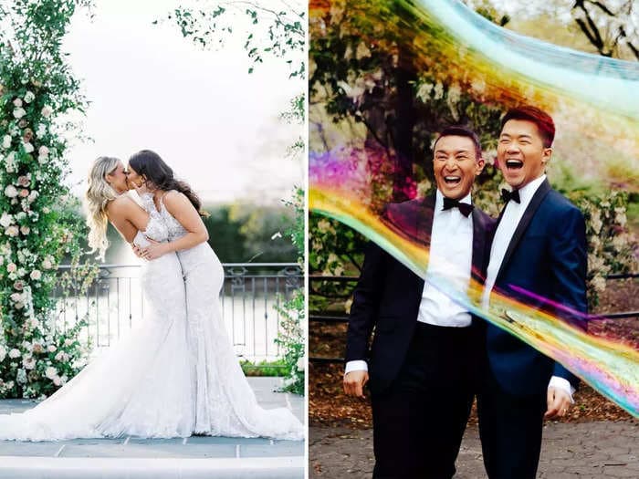 17 beautiful photos of LGBTQ weddings