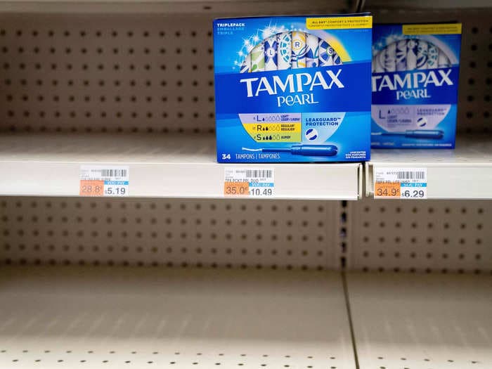 The only Tampax factory in the US pays $25 an hour and still can't hire enough workers, as tampon and labor shortages collide