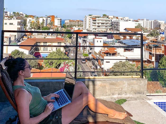 I live and work out of Airbnbs in Puerto Vallarta, Mexico, and it's paradise &mdash; here's how I stay productive while still feeling like I'm on vacation