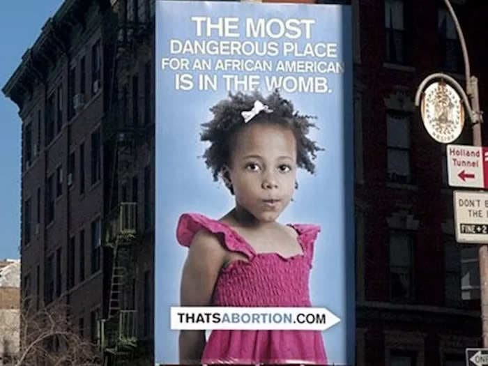 A 4-year-old Black girl became the poster child for a pro life anti-abortion group. Her mom had no idea until she saw the billboard.