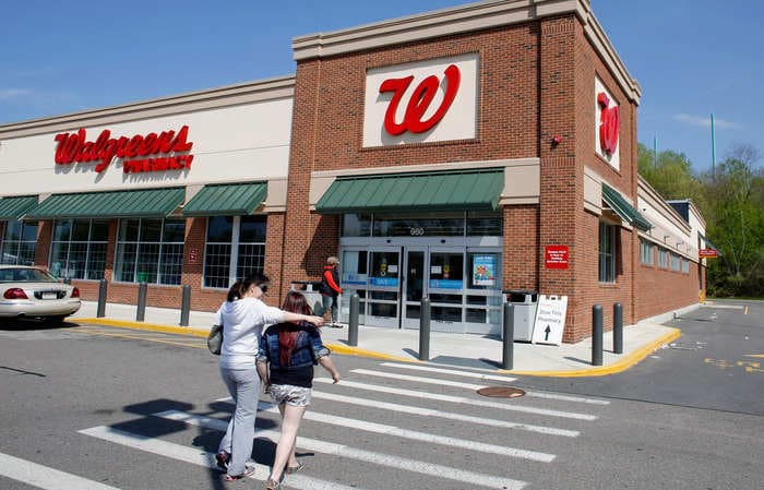 An infant died after being left in a car outside a Walgreens store where its mother was working, reports say