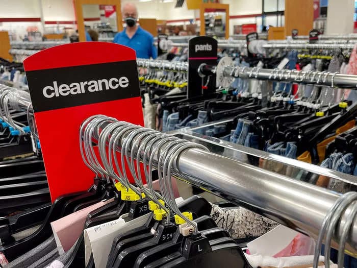 A 61-year-old retiree says she bought $100 coats for $2.75 apiece as bargain stores are flooded with overstock from big retailers, report says