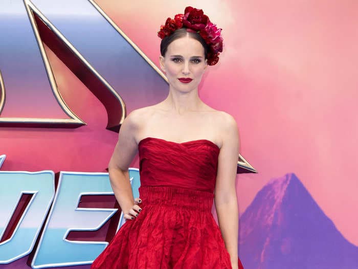 Natalie Portman says she feels 'lucky' she got to earn some 'cred' with her kids by starring in 'Thor: Love and Thunder'