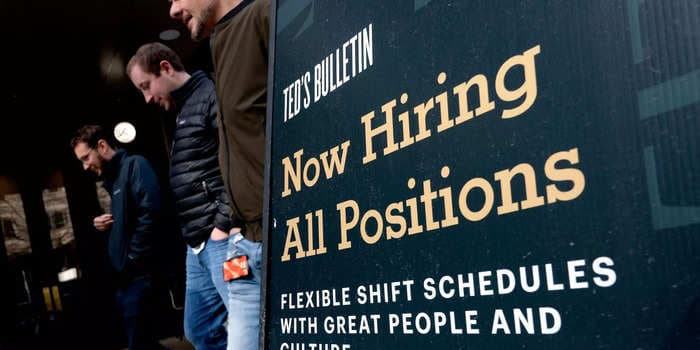 Job openings fell again through May as the hiring recovery surged forward