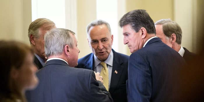 Senate Democrats take the first step to reviving their stalled economic agenda with Manchin onboard