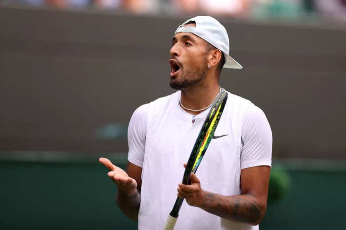 Nick Kyrgios said he doesn't have a coach because he 'would never put that burden on someone'