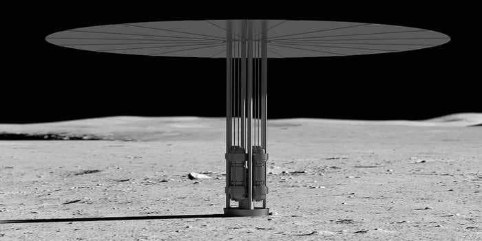 NASA has a plan for mini nuclear reactors on the moon which could one day power a lunar colony