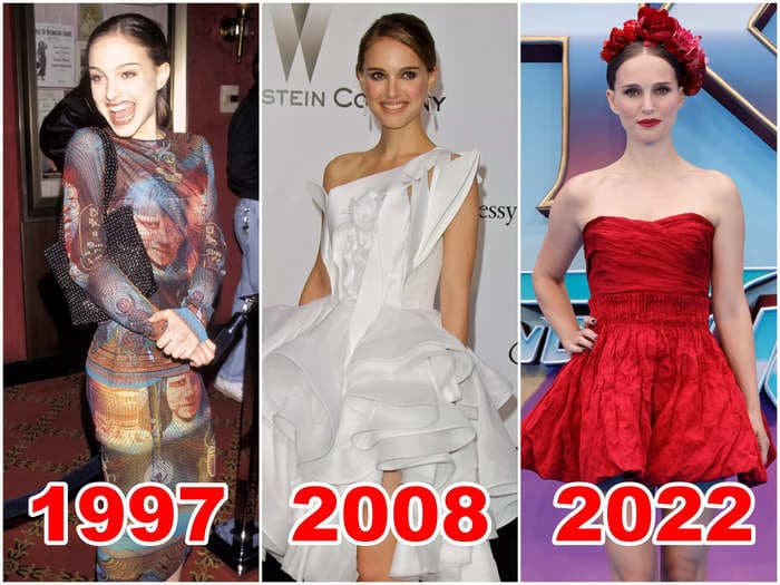 20 of Natalie Portman's most daring looks, from sheer dresses to sculptural silhouettes