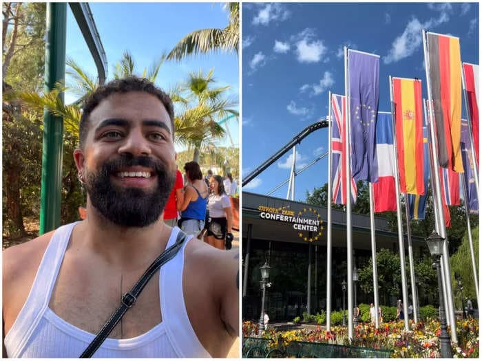 I went to one of Europe's biggest theme parks and met my Prince Charming on a surprisingly relaxing ride