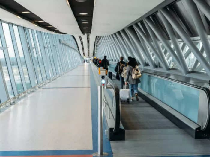 Enjoying the escalators and autowalks at airports? You are being charged for it