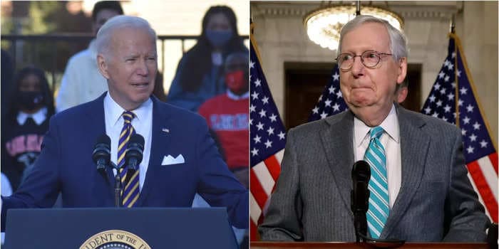 The White House swings at McConnell for threatening to hold up bipartisan bill challenging China