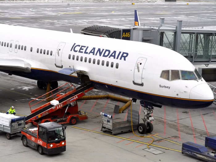 Icelandair is flying its own baggage handlers to Amsterdam and back to help load and unload luggage