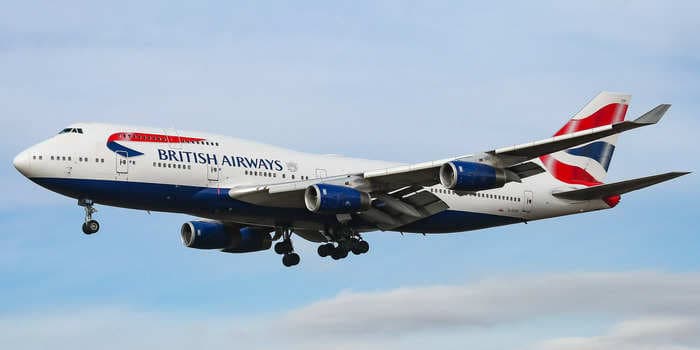 British Airways passengers were sent an email midair saying that the 2nd leg of their flight had been canceled