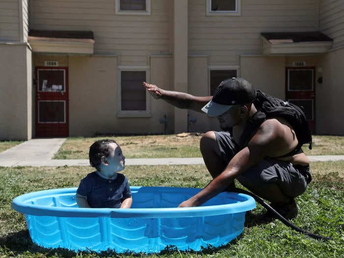 Extreme heat is straining Texas's power grid and fueling Yosemite fires. It's forecast to last 2 more weeks.