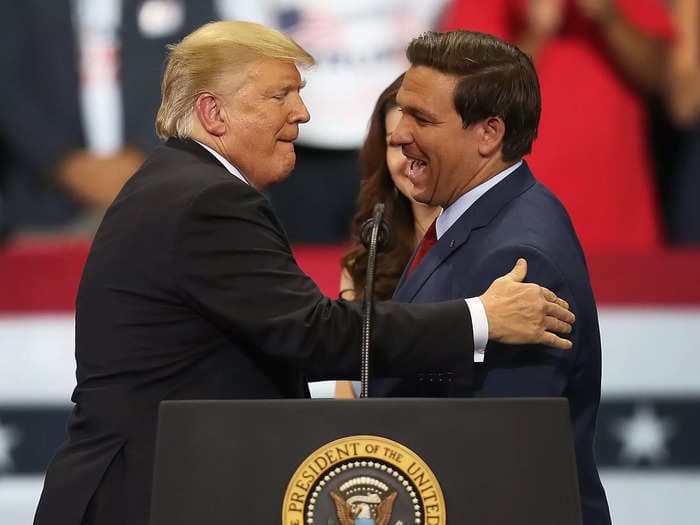 George Conway says Ron DeSantis may be the only person positioned to prevent Trump from snagging the 2024 GOP nomination