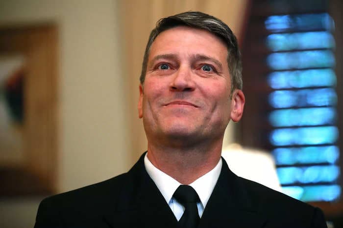 Former White House physician Ronny Jackson is the latest of Trump's allies trying to make the case that he's a healthy 76-year-old