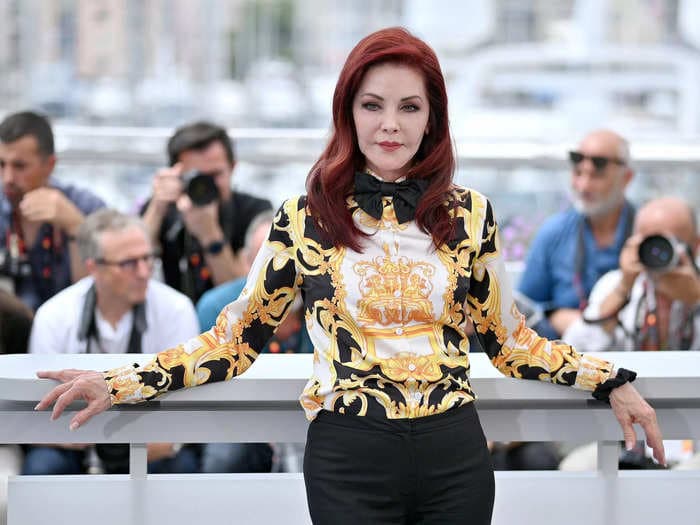 Priscilla Presley says her ex-husband Elvis was 'not racist in any way' because he had 'Black friends'