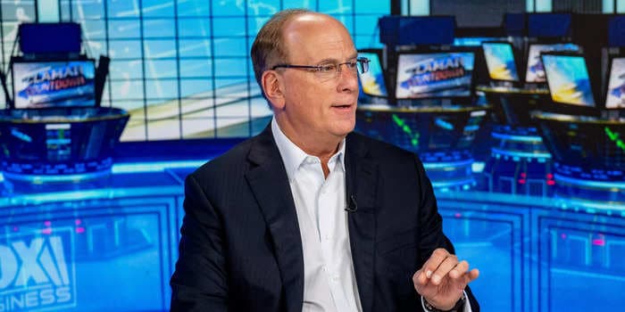 Even if the US is in a recession, it's likely to be mild and there's no need to panic over 'fixable' inflation, BlackRock's Larry Fink says