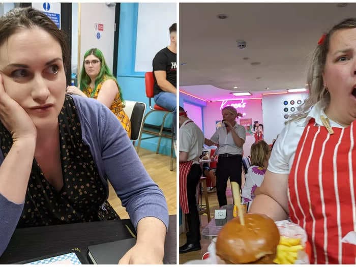 I went to a 'Karen' diner, where being rude and disrespectful is elevated to an art form, and got completely roasted by the staff