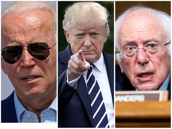 A 3-way game of geriatric chicken featuring Trump, Biden, and Bernie has younger Democrats and Republicans itching for change