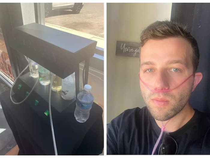 You can inhale flavored air at this oxygen bar in Colorado for $16. I tried it for anxiety and altitude sickness but the results were underwhelming.