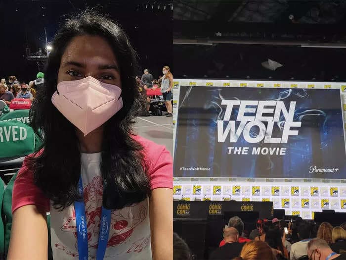 I went to my first-ever panel in San Diego Comic-Con's famous Hall H, and the energy in the event's biggest room was unlike anything I've ever experienced