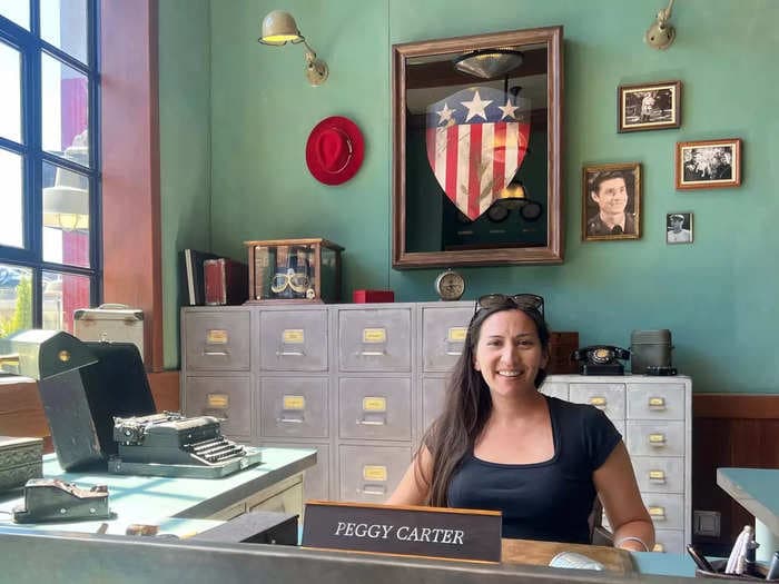 Disneyland Paris dedicated a whole room to Peggy Carter on its Avengers Campus and it's a must-see for any Marvel fan. Here's how to get to it if you're visiting the park.