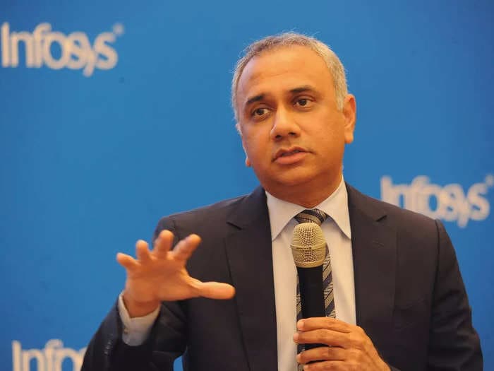 Infosys reports a sequential decline in net profit, but increases revenue & margin guidance for FY23