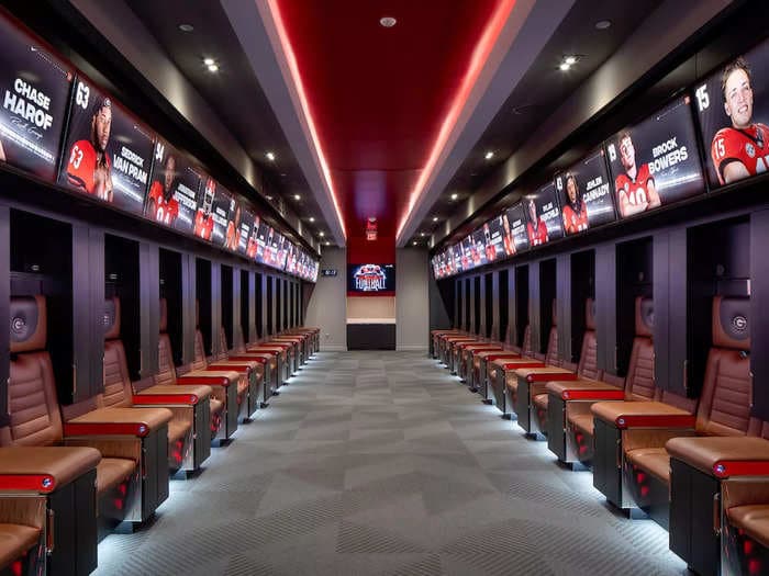 University of Georgia spent $80 million renovating football facility as luxury has become the newest weapon in recruiting