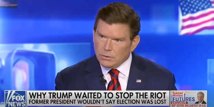 Fox News anchor Bret Baier slams Trump, saying January 6 hearings made him look 'horrific'