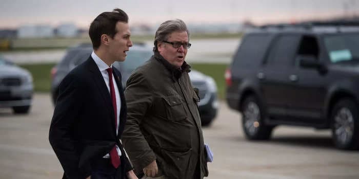 Jared Kushner said Steve Bannon threatened to break him 'in half' and screamed at him about leaking to the press