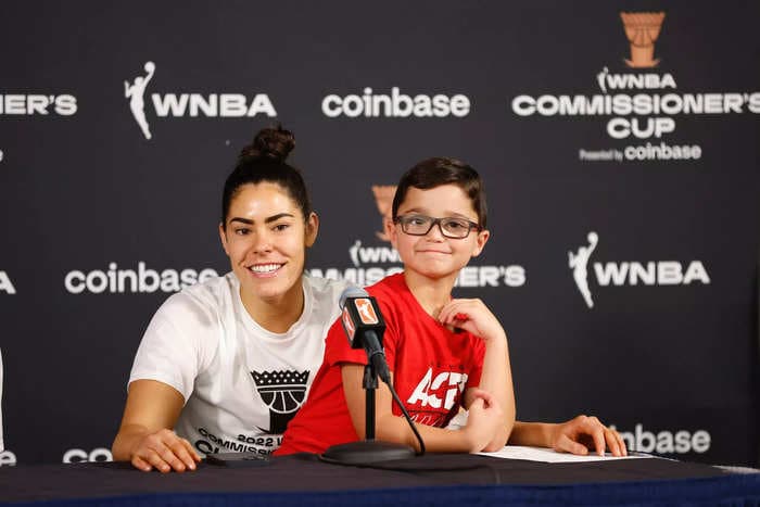 Becky Hammon's young son partied with the Aces after their WNBA Commissioner's Cup win, then insisted he wasn't up past his bedtime