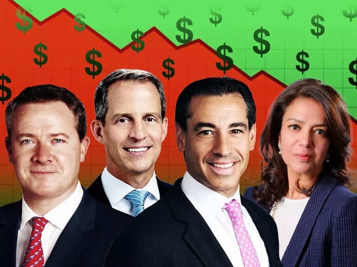 10 bankers poised to rake in hundreds of millions in fees   when private equity giants start buying beaten down companies at bargain-basement prices