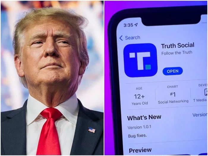 Trump's purported free speech social media platform Truth Social is hiding user posts, threatening to create a 'curated echo chamber,' research group finds
