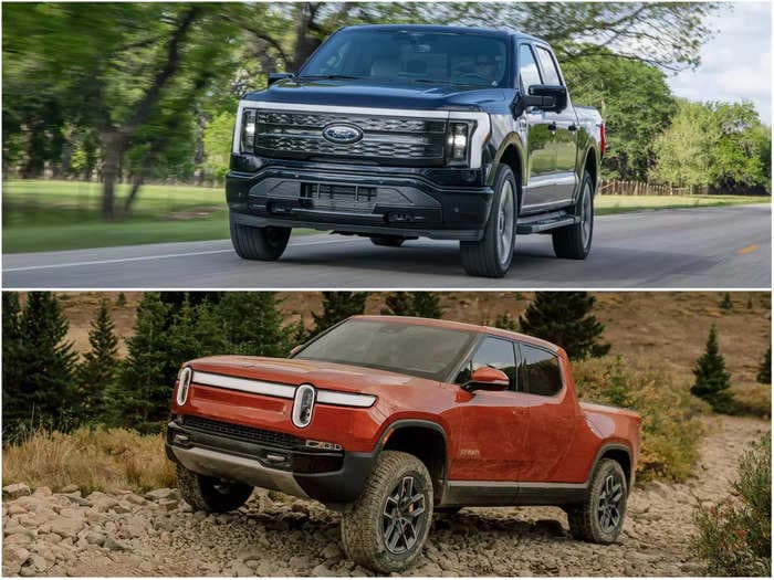 Electric truck showdown: Why I'd buy Rivian's R1T over the Ford F-150 Lightning after driving both